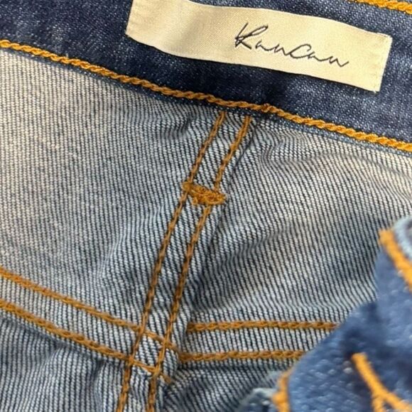 KANCAN Women’s Distressed Raw Hem Skinny Jeans Size 9 / 28 Style #KC8415M - Picture 3 of 6